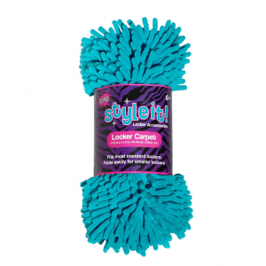 Locker Rug Shaggy- Turquoise